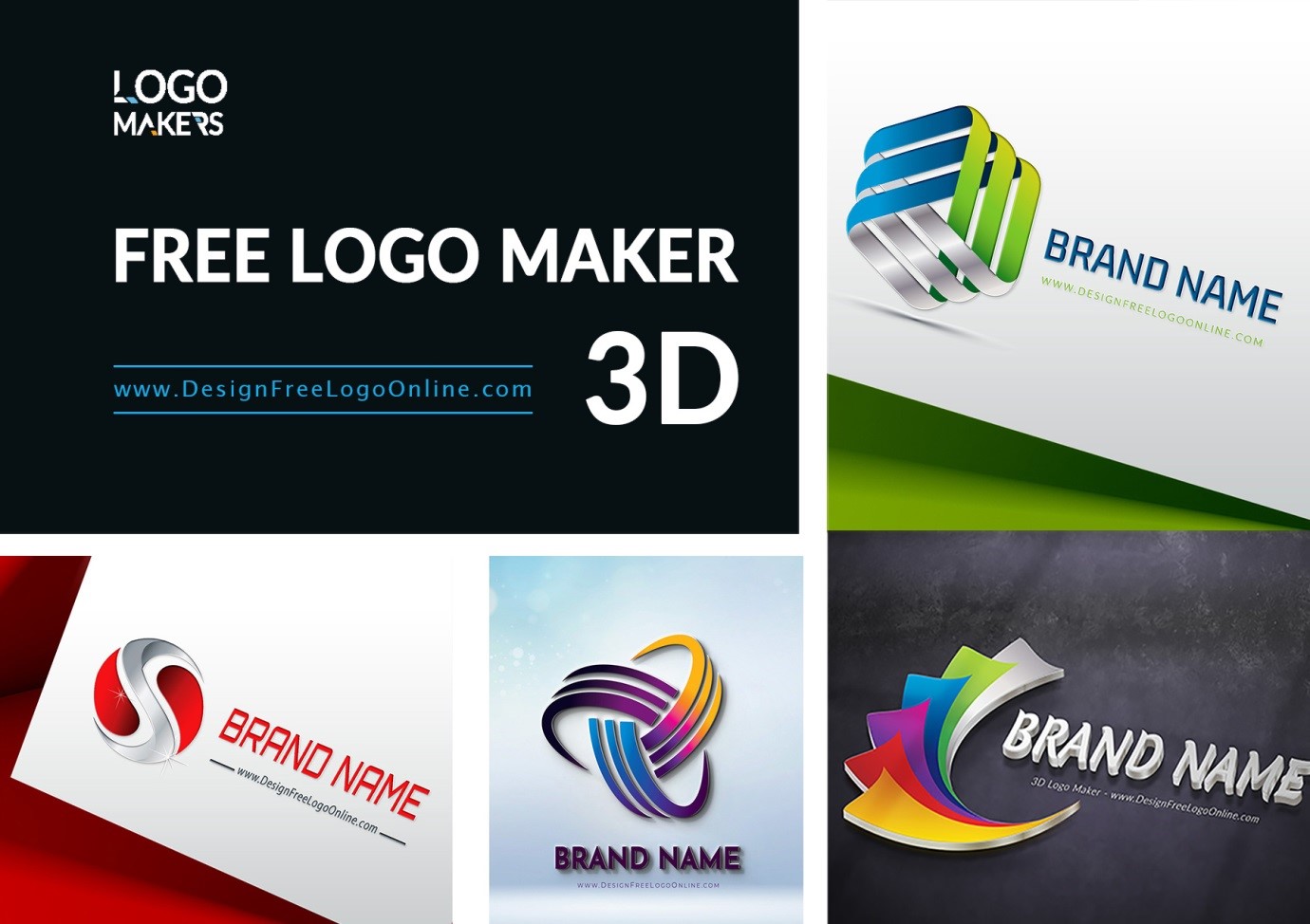 Easy 3D Text Maker, 3D Logo Maker, Cool Logo Creator