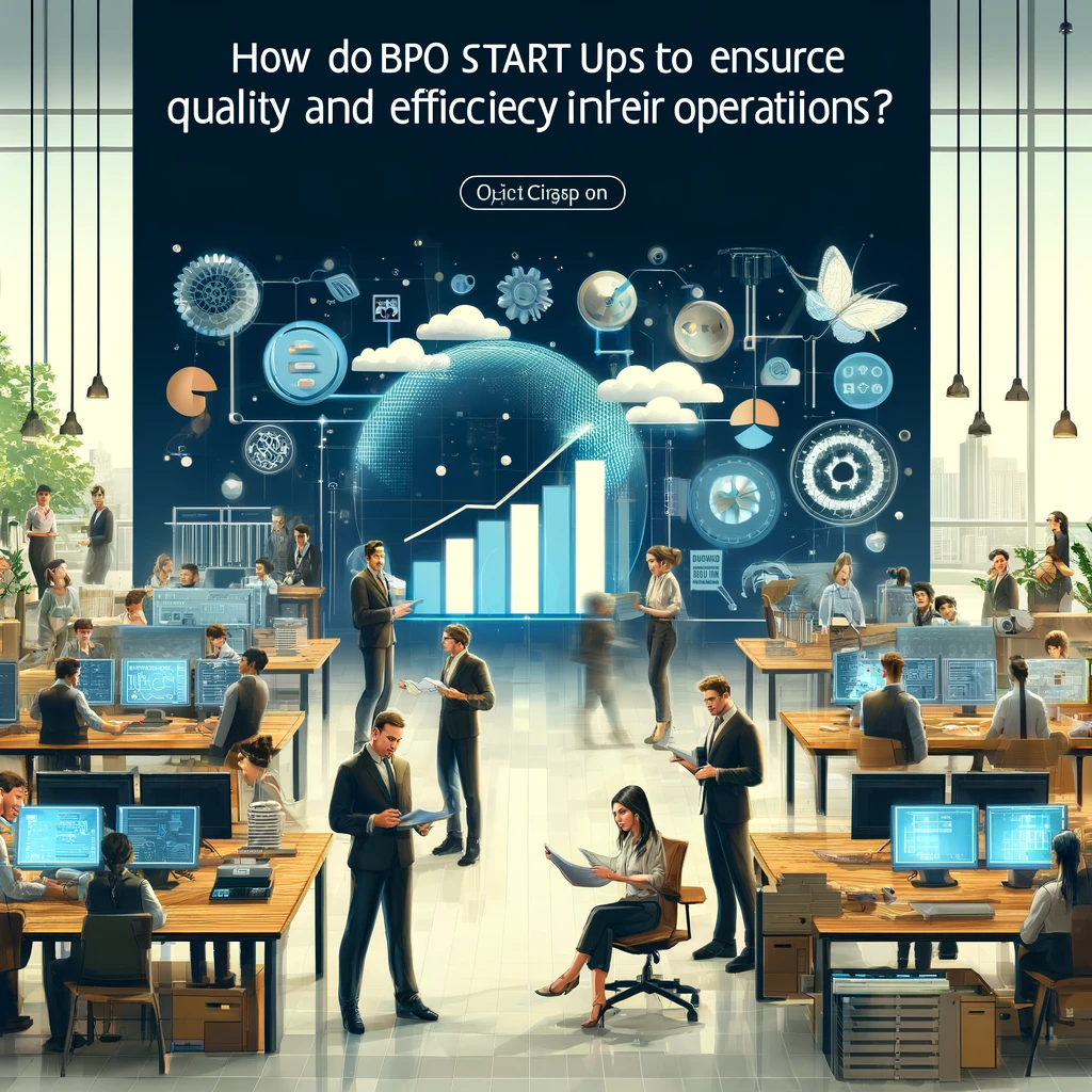 How Do BPO Startups Ensure Quality and Efficiency in their Operations?