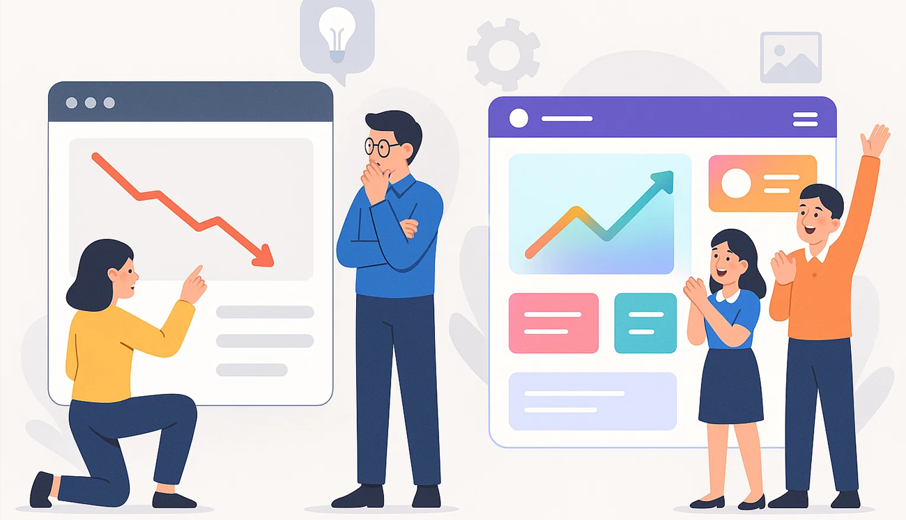 Website Is Losing Users? Why a UI/UX and Visual Rebrand Can Fix It