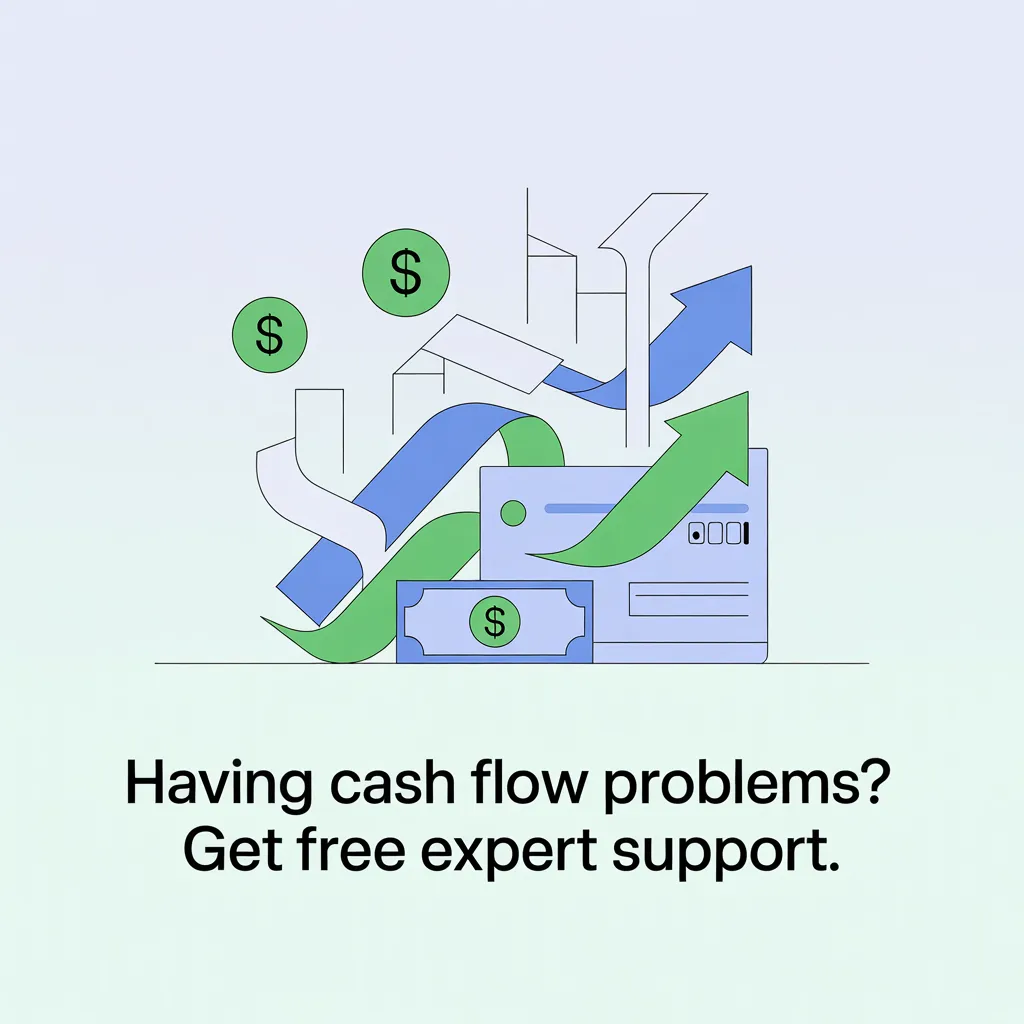 Having cash flow problems? Get free expert support.