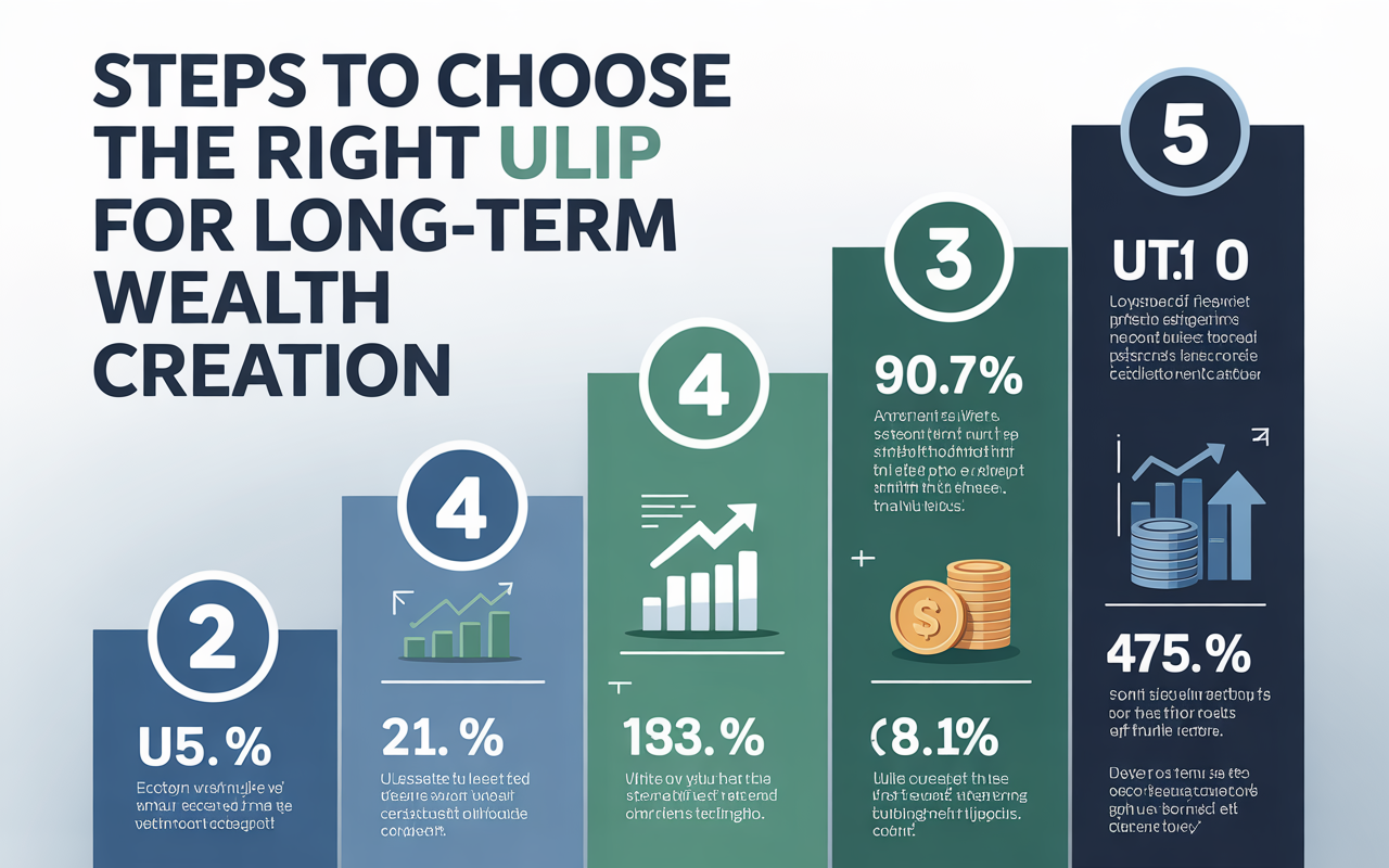 Steps to Choose the Right ULIP for Long-Term Wealth Creation