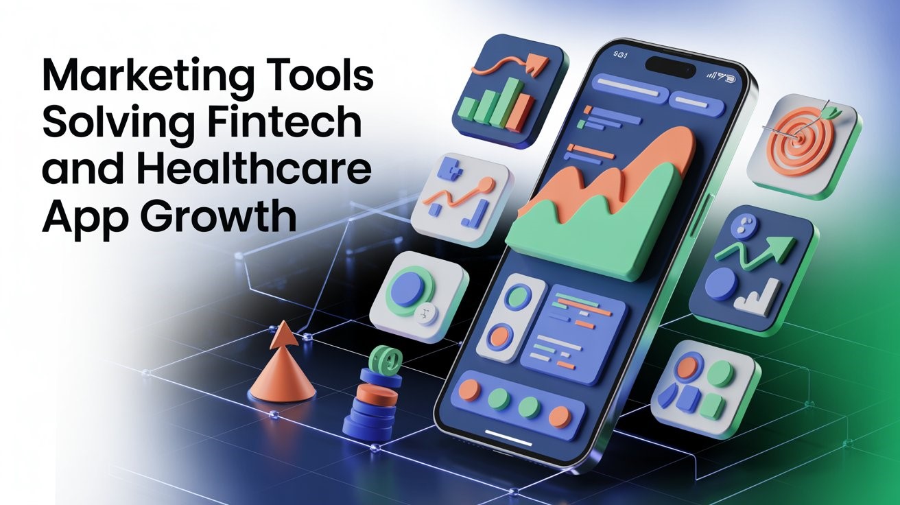 Marketing Tools Solving Fintech and Healthcare App Growth