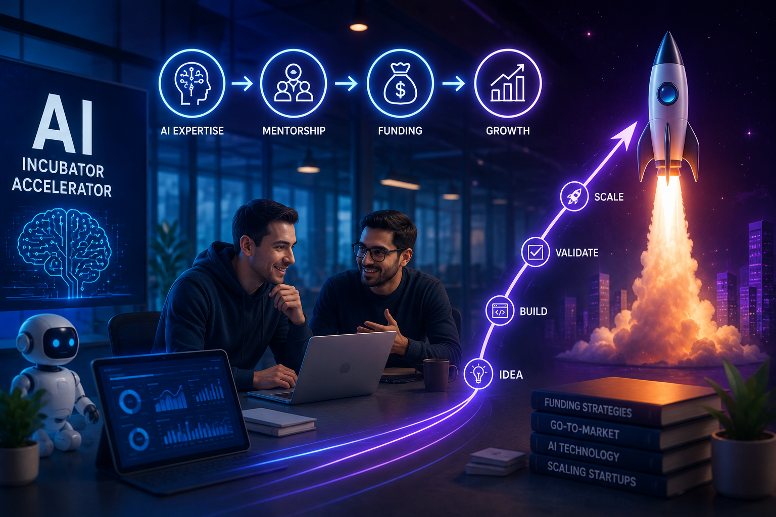 How AI Incubators and Accelerators Help Founders: A Comprehensive Guide