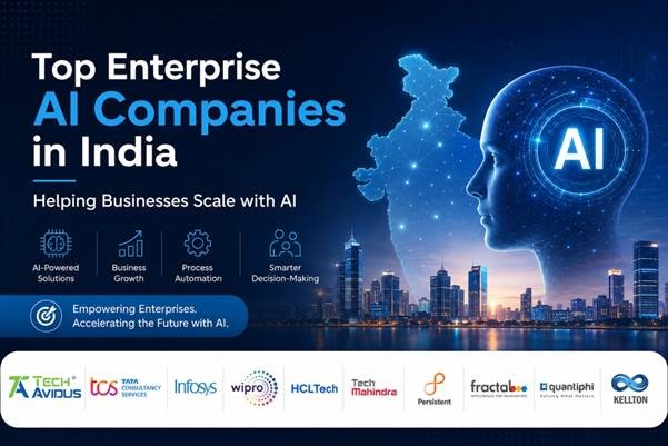 Top Enterprise AI Companies in India Helping Businesses Scale with AI